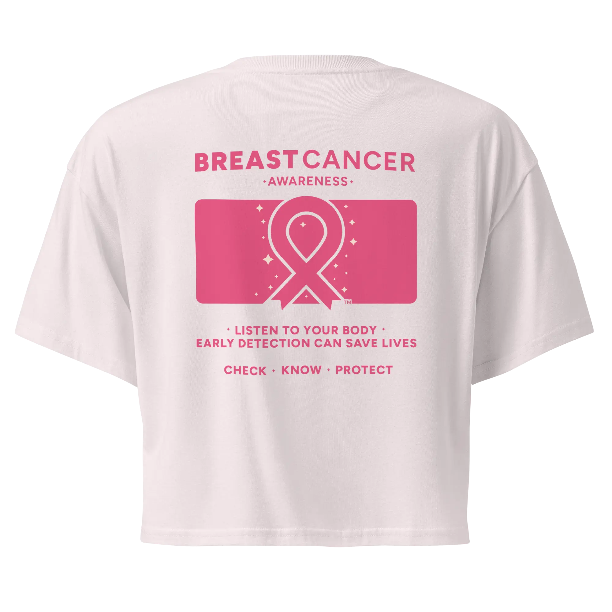 Listen to your Body Crop Top - Image 2