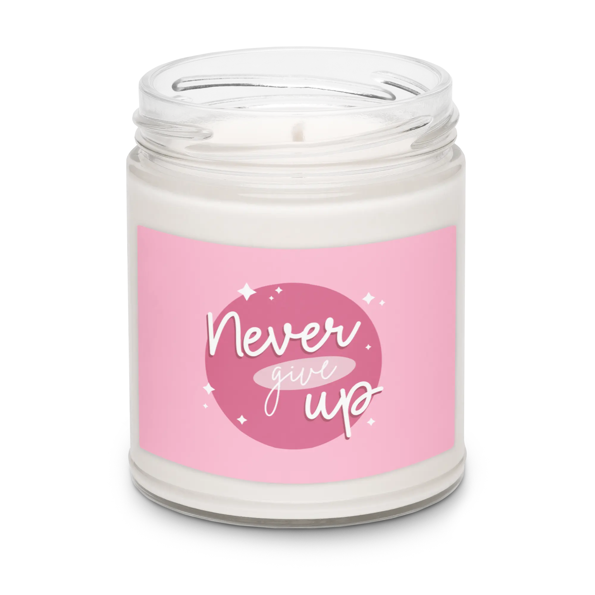 Never Give Up Candle - Image 4