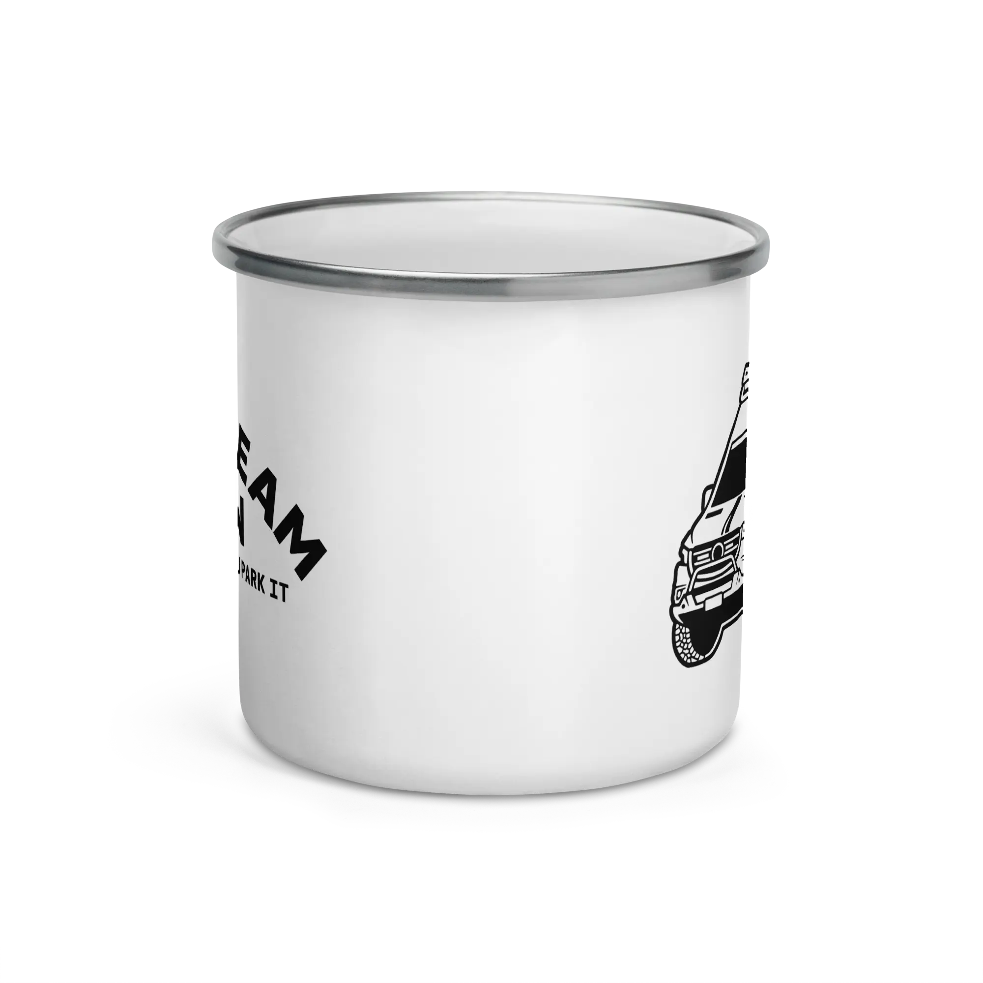 The Dream Van Enamel Mug - Image 3